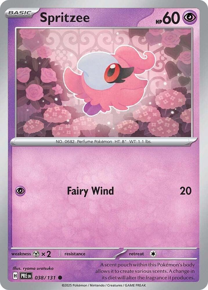 Spritzee (038/131) [Scarlet & Violet: Prismatic Evolutions] | Eastridge Sports Cards & Games