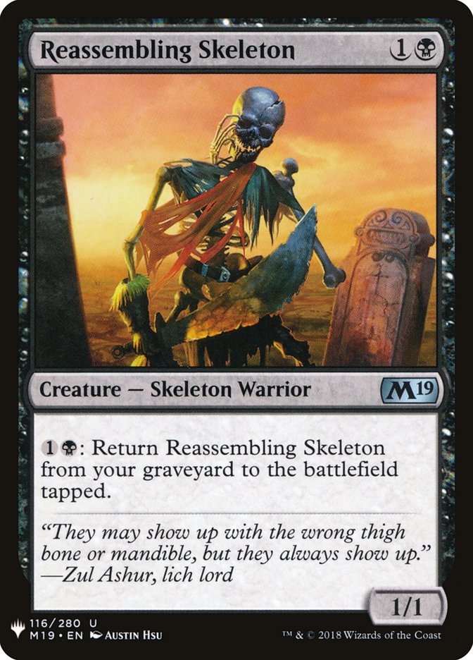 Reassembling Skeleton [Mystery Booster] | Eastridge Sports Cards & Games