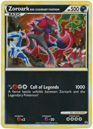 Zoroark and Legendary Pokemon (Jumbo Card) [Miscellaneous Cards] | Eastridge Sports Cards & Games