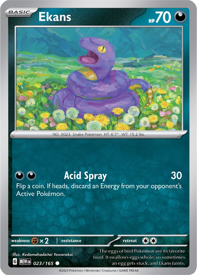 Ekans (023/165) [Scarlet & Violet 151] | Eastridge Sports Cards & Games