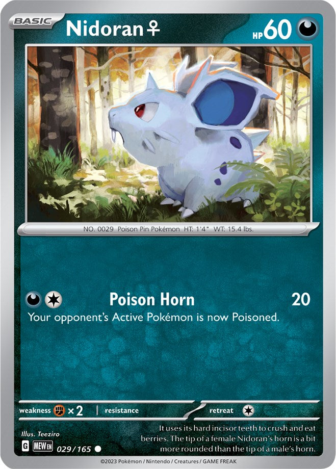 Nidoran F (029/165) [Scarlet & Violet: 151] | Eastridge Sports Cards & Games