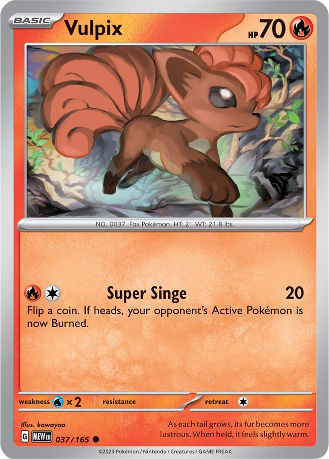 Vulpix (037/165) [Scarlet & Violet 151] | Eastridge Sports Cards & Games