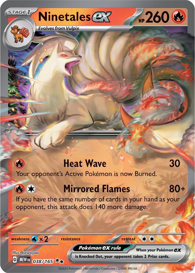 Ninetales ex (038/165) [Scarlet & Violet 151] | Eastridge Sports Cards & Games