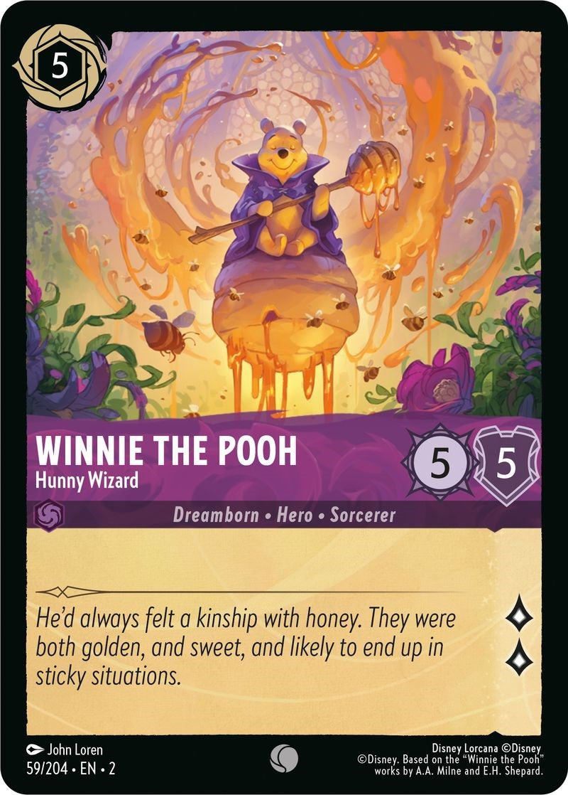 Winnie the Pooh - Hunny Wizard (59/204) [Rise of the Floodborn] | Eastridge Sports Cards & Games