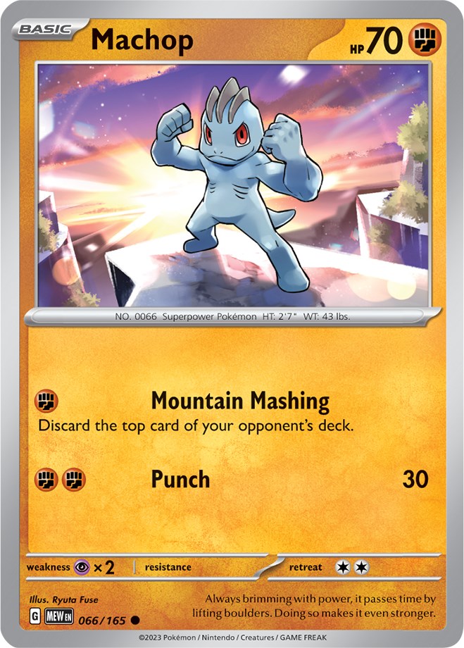 Machop (066/165) [Scarlet & Violet: 151] | Eastridge Sports Cards & Games