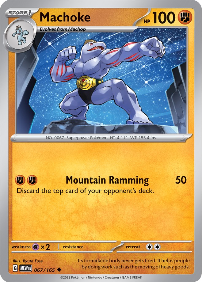 Machoke (067/165) [Scarlet & Violet: 151] | Eastridge Sports Cards & Games