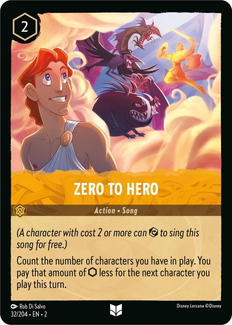 Zero To Hero (32/204) [Rise of the Floodborn] | Eastridge Sports Cards & Games