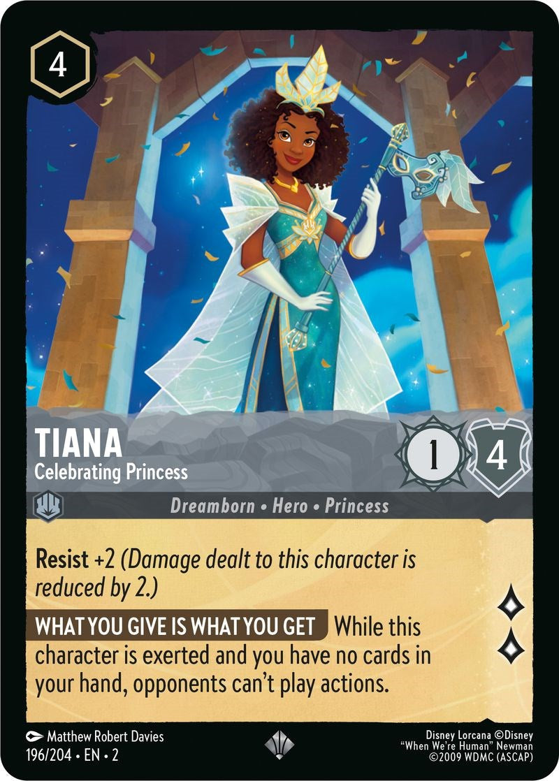 Tiana - Celebrating Princess (196/204) [Rise of the Floodborn] | Eastridge Sports Cards & Games