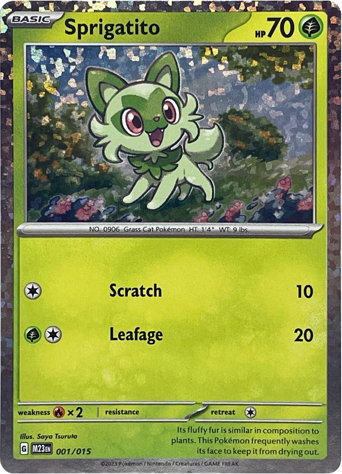 Sprigatito (001/015) [McDonald's Promos: 2023 Collection] | Eastridge Sports Cards & Games