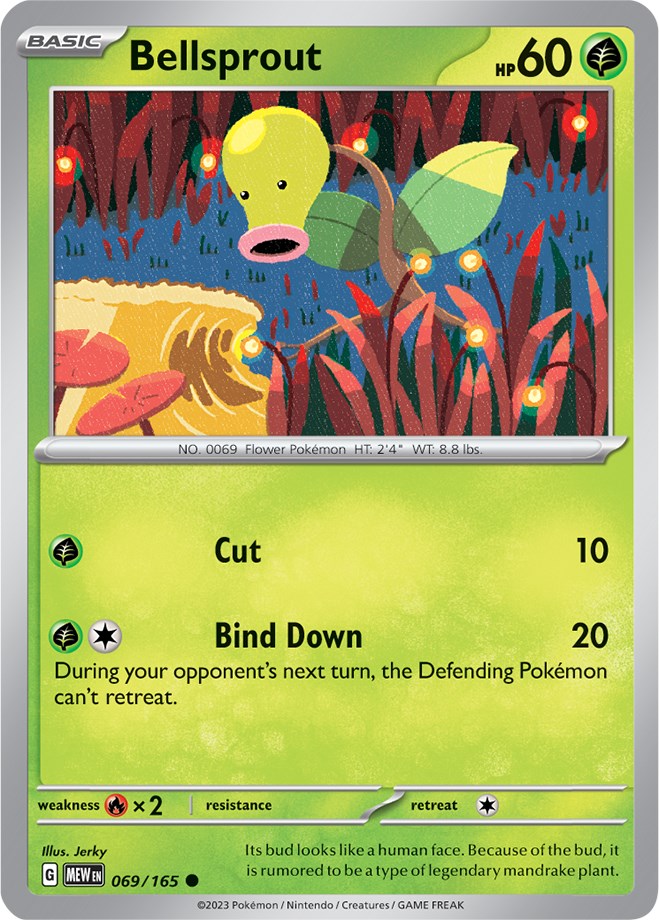 Bellsprout (069/165) [Scarlet & Violet 151] | Eastridge Sports Cards & Games