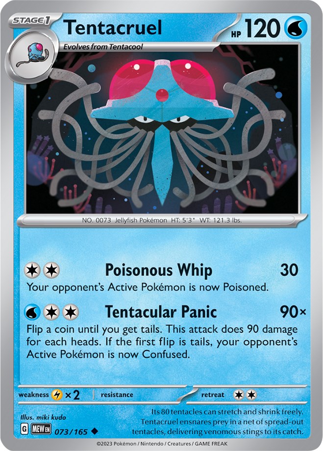 Tentacruel (073/165) [Scarlet & Violet: 151] | Eastridge Sports Cards & Games