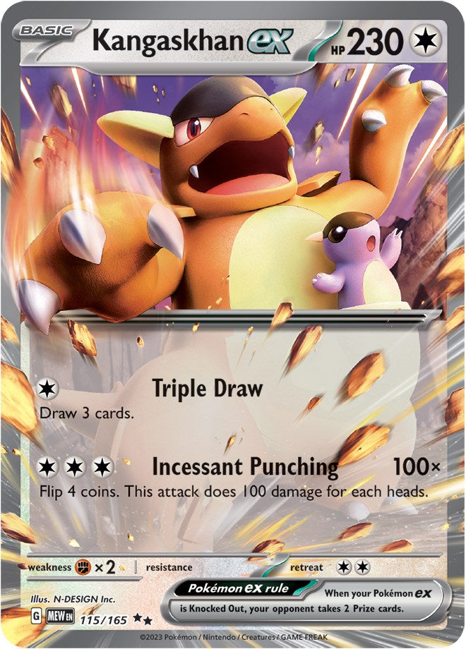 Kangaskhan ex (115/165) [Scarlet & Violet 151] | Eastridge Sports Cards & Games