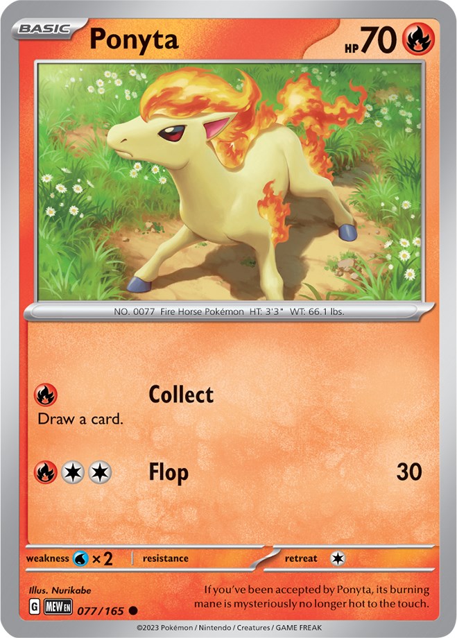 Ponyta (077/165) [Scarlet & Violet: 151] | Eastridge Sports Cards & Games