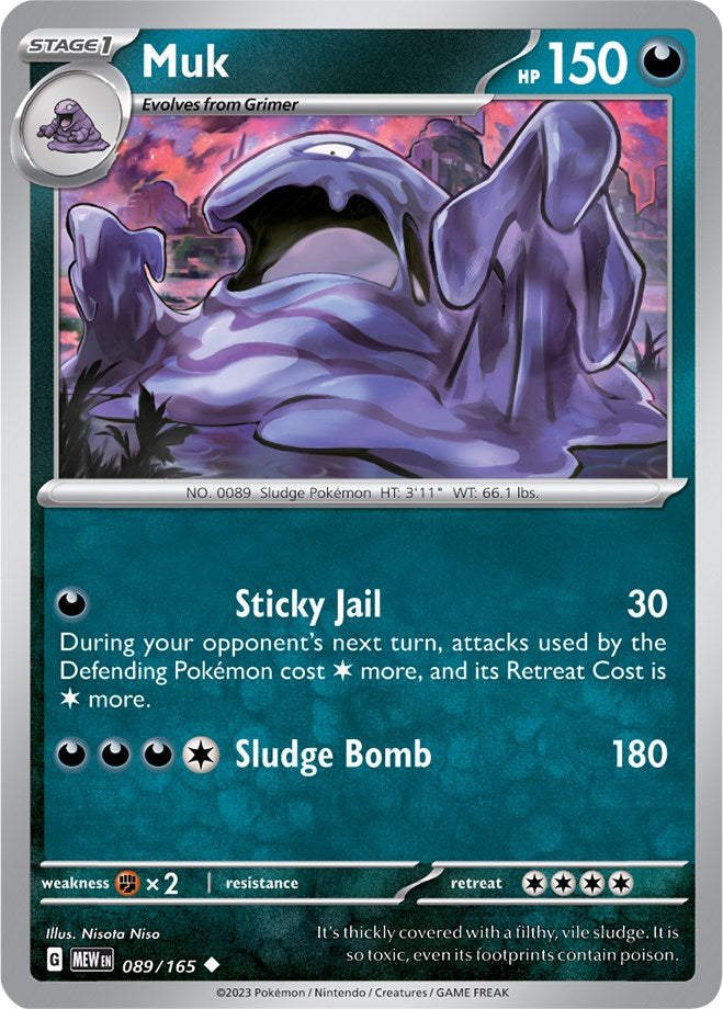 Muk (089/165) [Scarlet & Violet 151] | Eastridge Sports Cards & Games