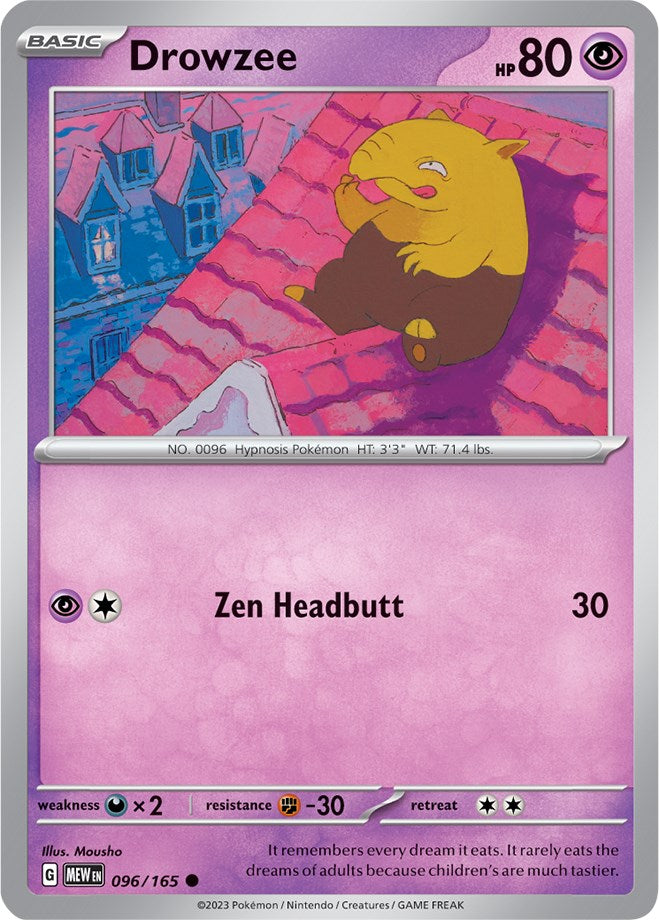 Drowzee (096/165) [Scarlet & Violet: 151] | Eastridge Sports Cards & Games