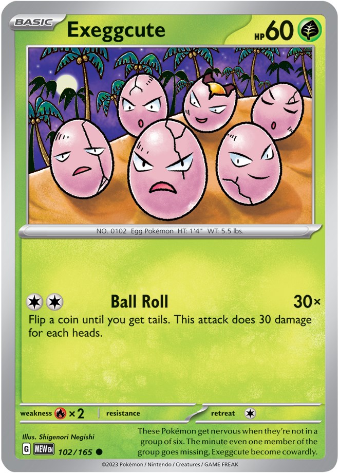 Exeggcute (102/165) [Scarlet & Violet 151] | Eastridge Sports Cards & Games