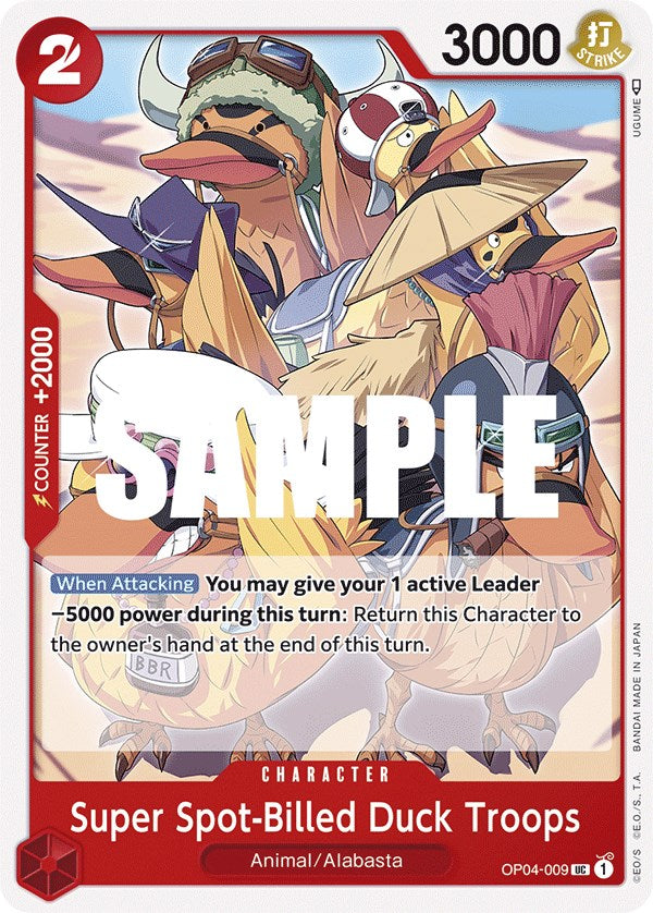 Super Spot-Billed Duck Troops [Kingdoms of Intrigue] | Eastridge Sports Cards & Games