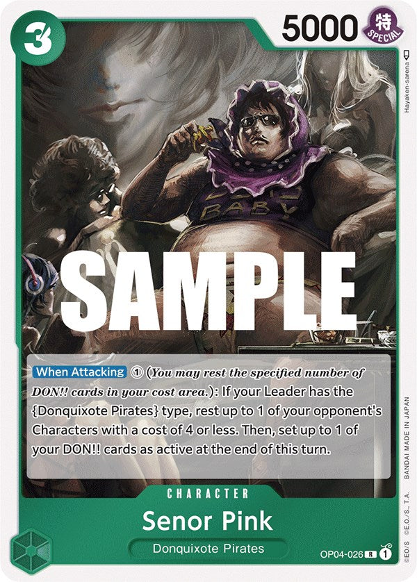 Senor Pink [Kingdoms of Intrigue] | Eastridge Sports Cards & Games