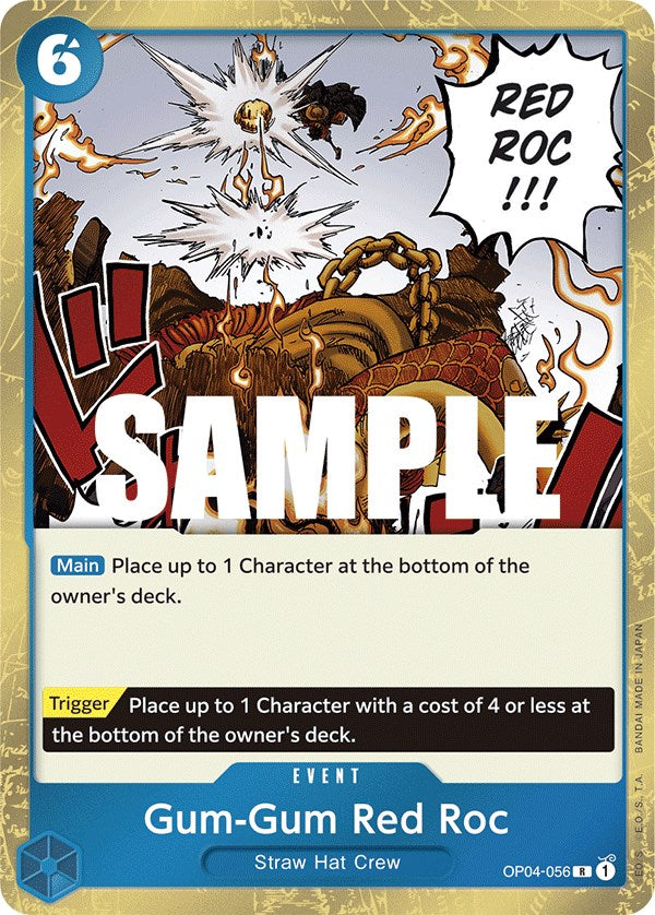 Gum-Gum Red Roc [Kingdoms of Intrigue] | Eastridge Sports Cards & Games