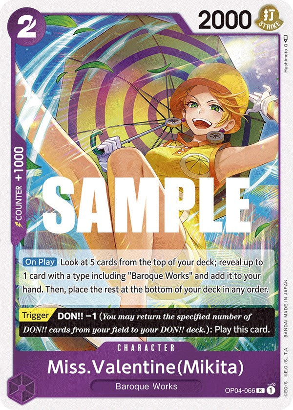 Miss.Valentine(Mikita) [Kingdoms of Intrigue] | Eastridge Sports Cards & Games