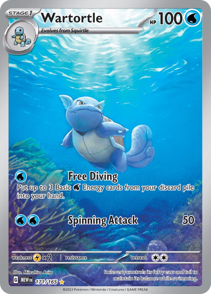 Wartortle (171/165) [Scarlet & Violet 151] | Eastridge Sports Cards & Games