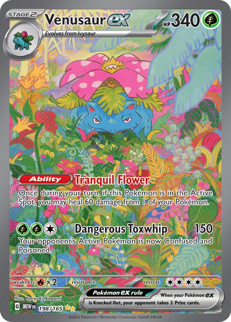 Venusaur ex (198/165) [Scarlet & Violet: 151] | Eastridge Sports Cards & Games