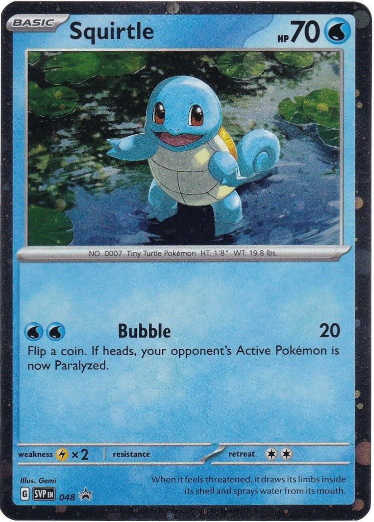 Squirtle (048) (Cosmos Holo) [Scarlet & Violet: Black Star Promos] | Eastridge Sports Cards & Games