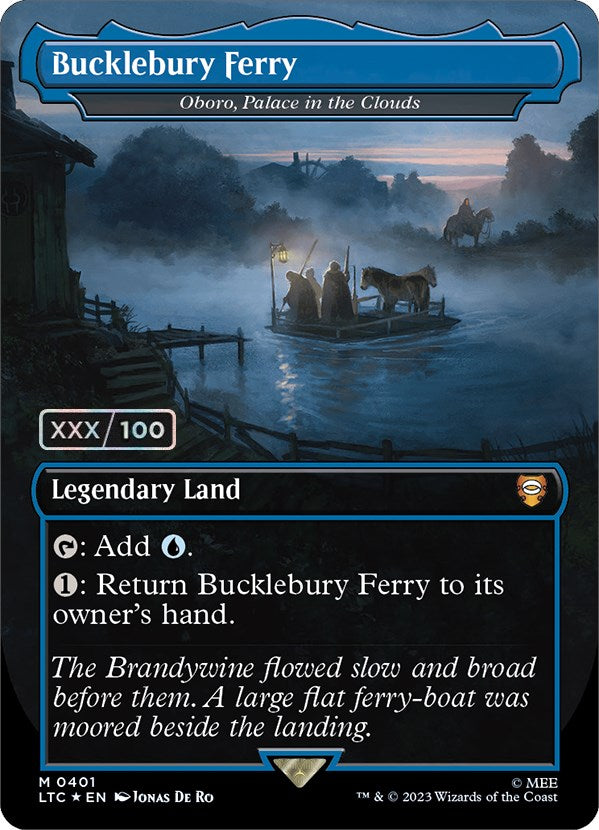 Bucklebury Ferry - Oboro, Palace in the Clouds (Serialized) [The Lord of the Rings: Tales of Middle-Earth Commander] | Eastridge Sports Cards & Games