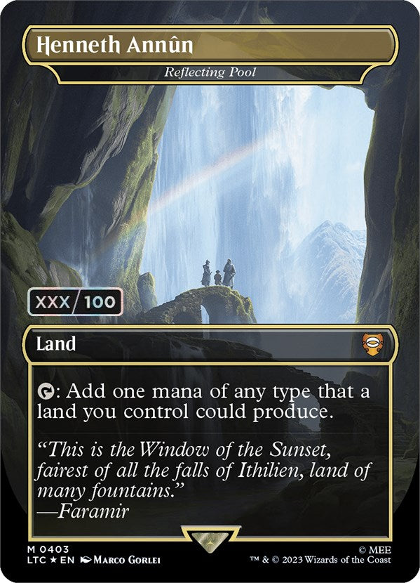 Henneth Annun - Reflecting Pool (Serialized) [The Lord of the Rings: Tales of Middle-Earth Commander] | Eastridge Sports Cards & Games