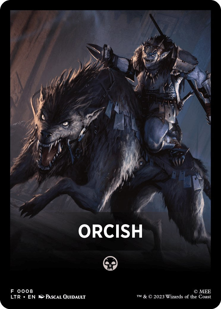Orcish Theme Card [The Lord of the Rings: Tales of Middle-Earth] | Eastridge Sports Cards & Games