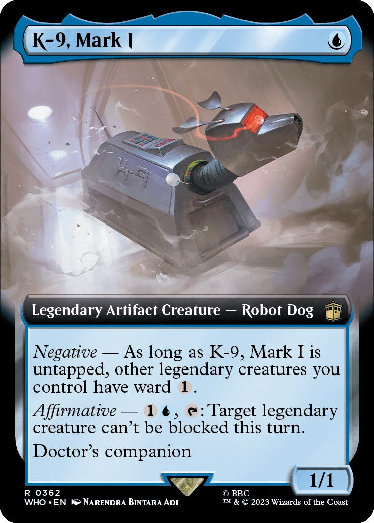 K-9, Mark I (Extended Art) [Doctor Who] | Eastridge Sports Cards & Games