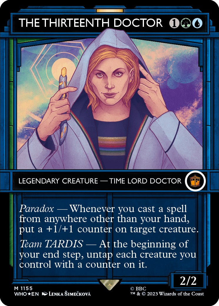 The Thirteenth Doctor (Showcase) (Surge Foil) [Doctor Who] | Eastridge Sports Cards & Games