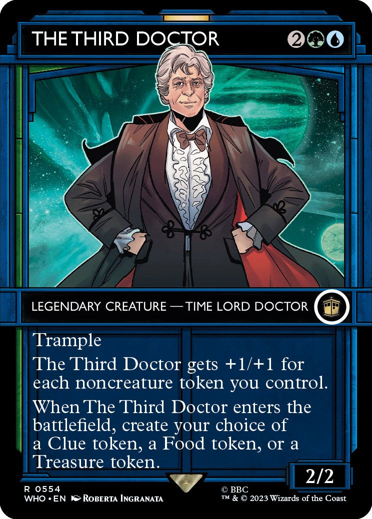 The Third Doctor (Showcase) [Doctor Who] | Eastridge Sports Cards & Games