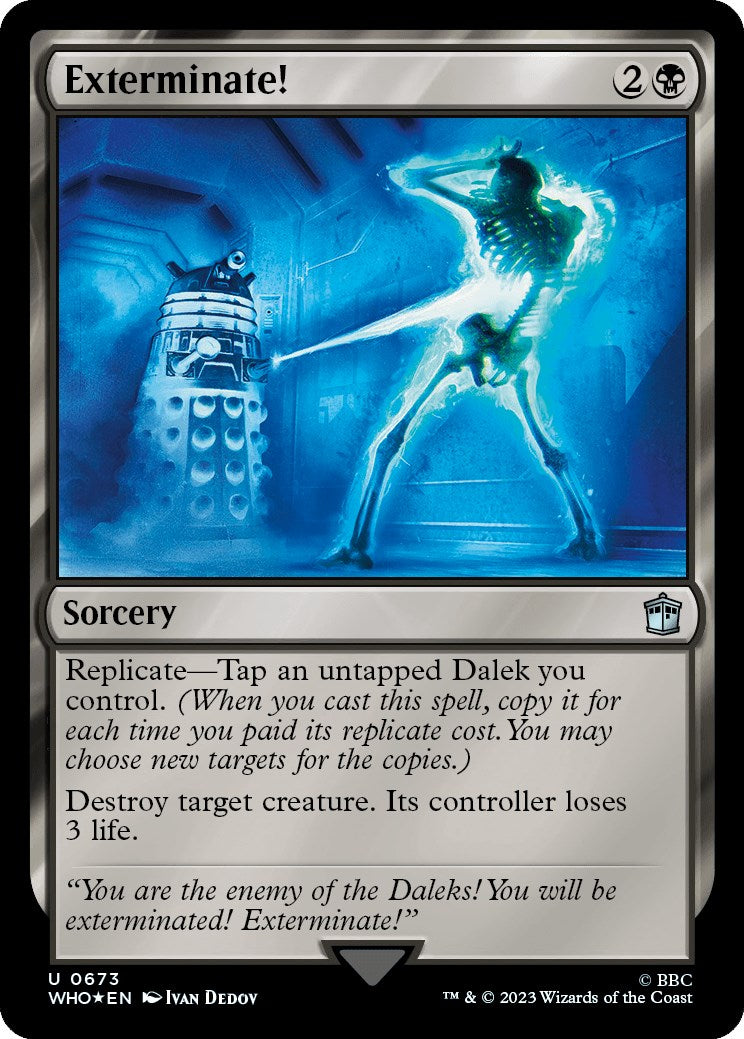 Exterminate! (Surge Foil) [Doctor Who] | Eastridge Sports Cards & Games