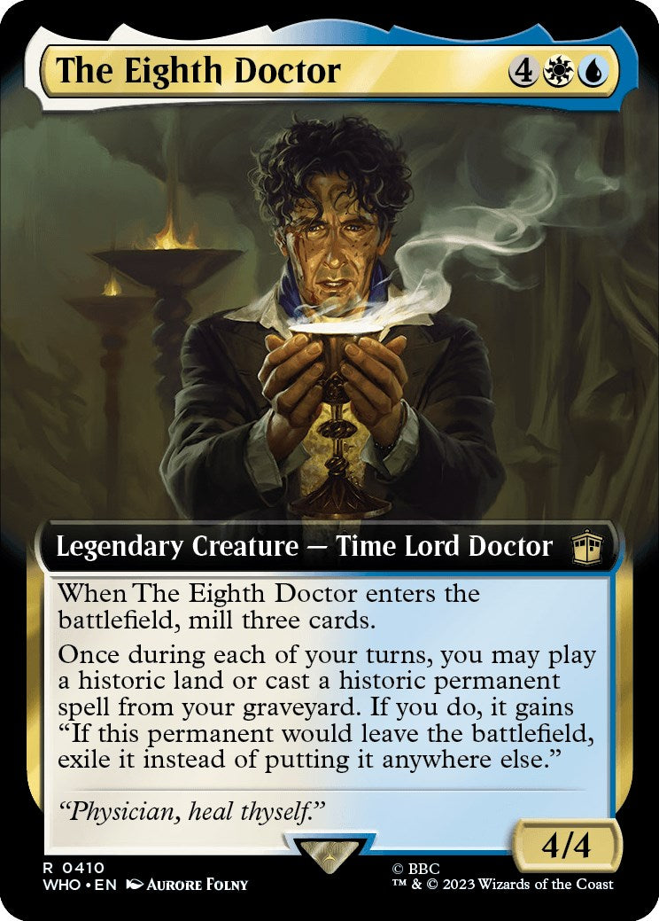 The Eighth Doctor (Extended Art) [Doctor Who] | Eastridge Sports Cards & Games