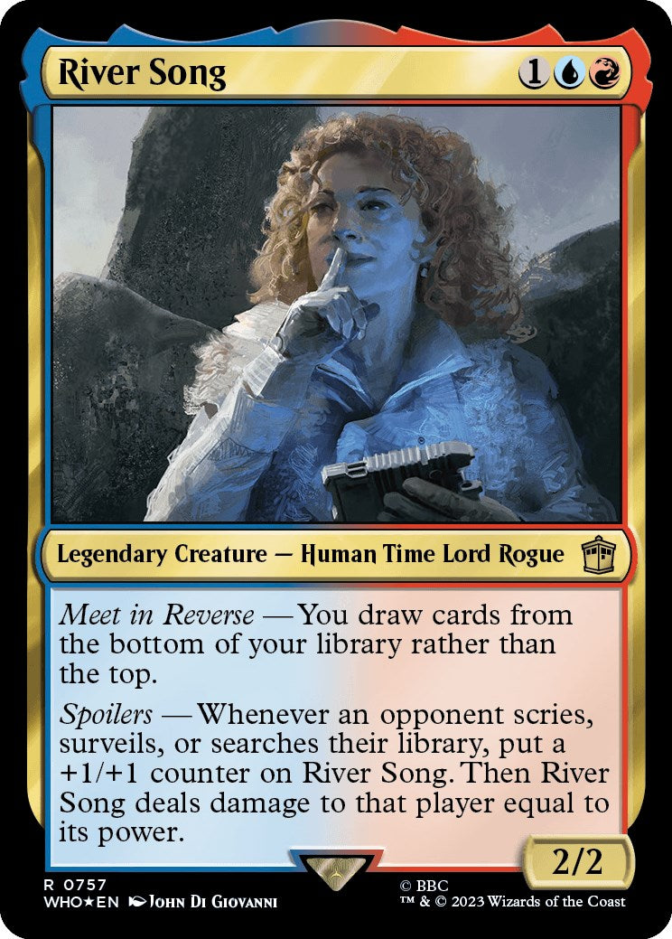 River Song (Surge Foil) [Doctor Who] | Eastridge Sports Cards & Games