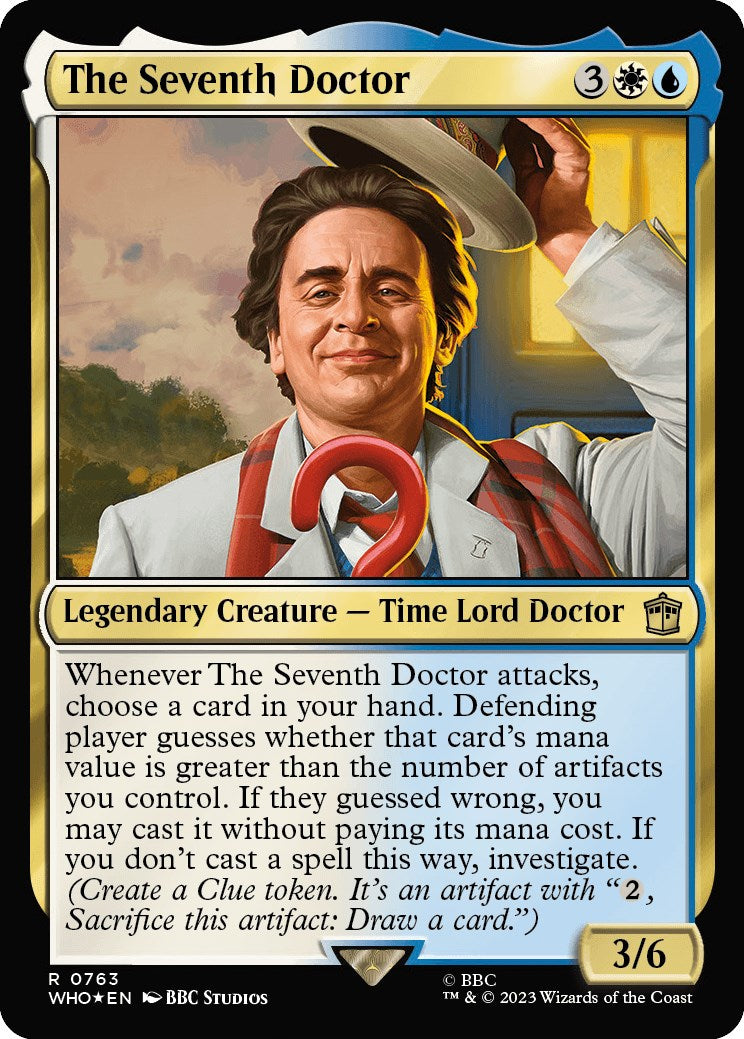 The Seventh Doctor (Surge Foil) [Doctor Who] | Eastridge Sports Cards & Games