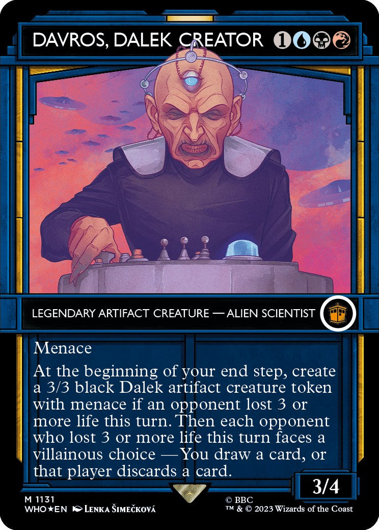 Davros, Dalek Creator (Showcase) (Surge Foil) [Doctor Who] | Eastridge Sports Cards & Games