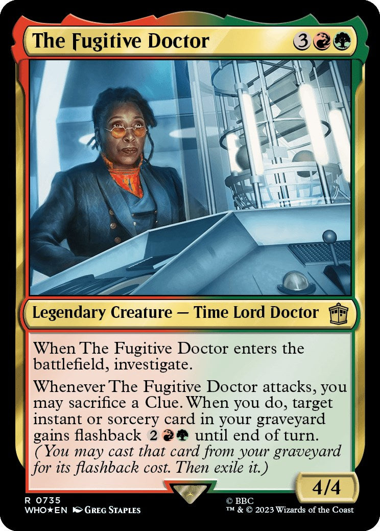 The Fugitive Doctor (Surge Foil) [Doctor Who] | Eastridge Sports Cards & Games