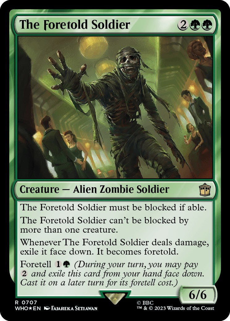 The Foretold Soldier (Surge Foil) [Doctor Who] | Eastridge Sports Cards & Games
