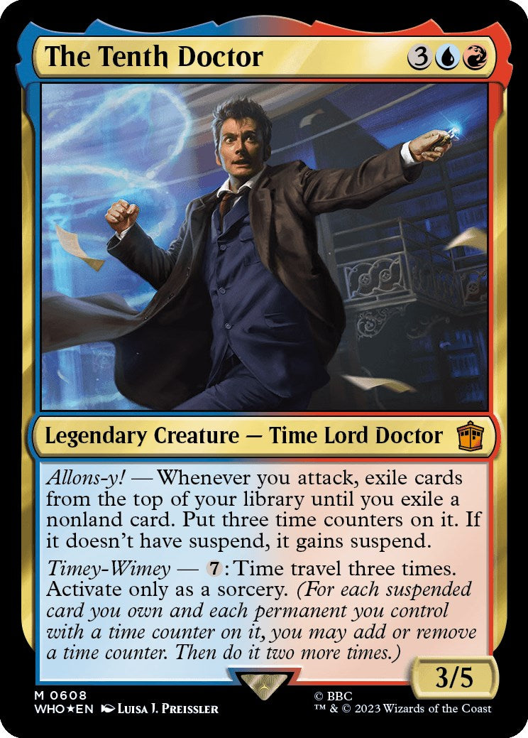 The Tenth Doctor (Surge Foil) [Doctor Who] | Eastridge Sports Cards & Games