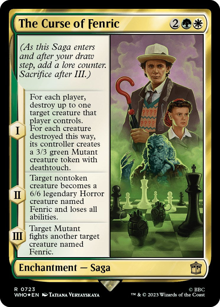 The Curse of Fenric (Surge Foil) [Doctor Who] | Eastridge Sports Cards & Games