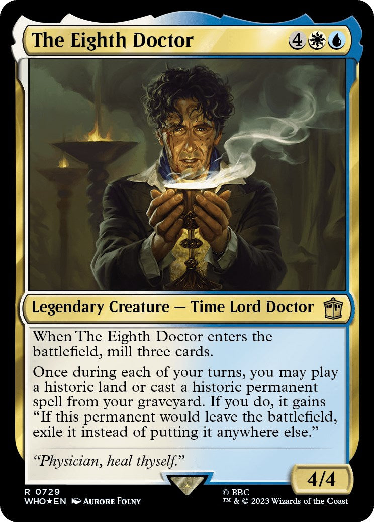 The Eighth Doctor (Surge Foil) [Doctor Who] | Eastridge Sports Cards & Games