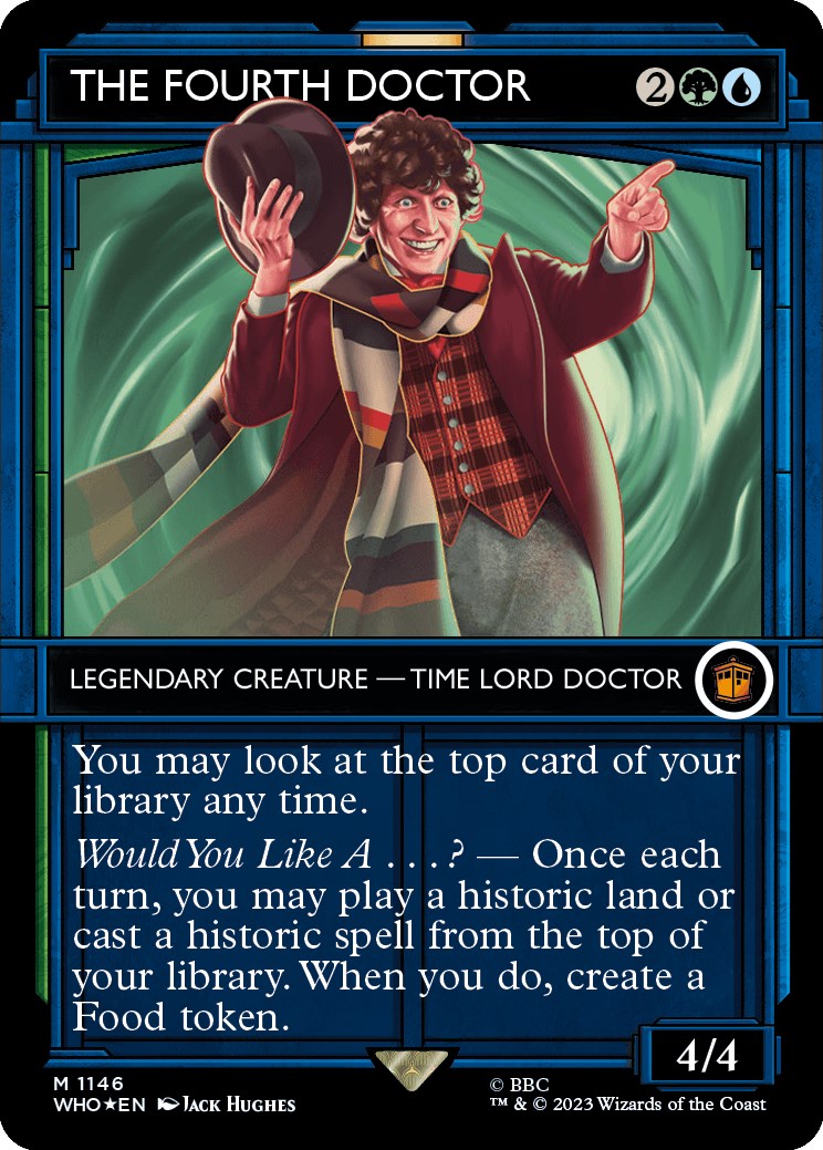 The Fourth Doctor (Showcase) (Surge Foil) [Doctor Who] | Eastridge Sports Cards & Games