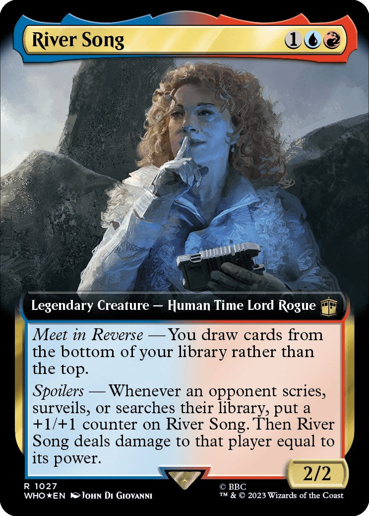 River Song (Extended Art) (Surge Foil) [Doctor Who] | Eastridge Sports Cards & Games