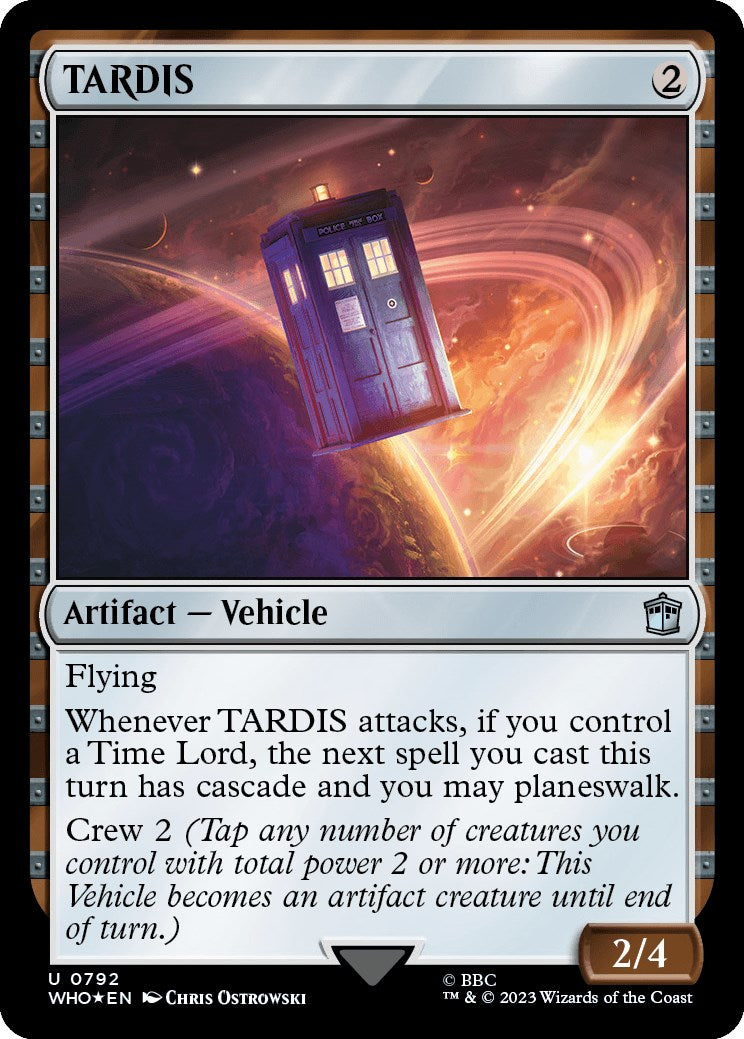 TARDIS (Surge Foil) [Doctor Who] | Eastridge Sports Cards & Games