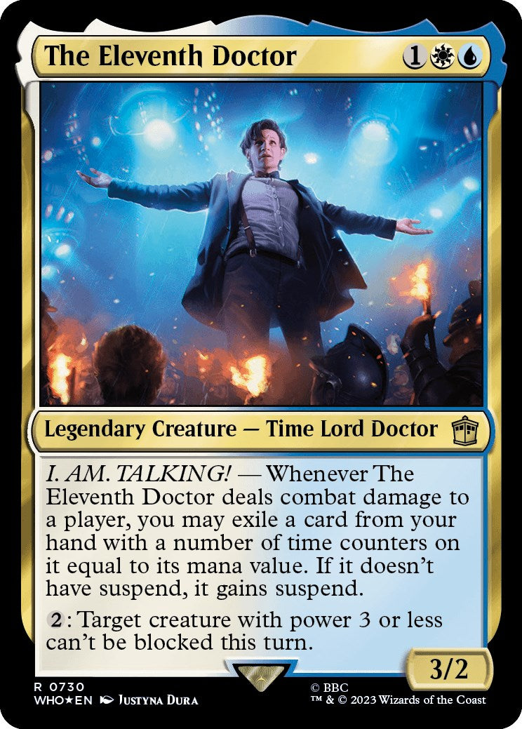 The Eleventh Doctor (Surge Foil) [Doctor Who] | Eastridge Sports Cards & Games