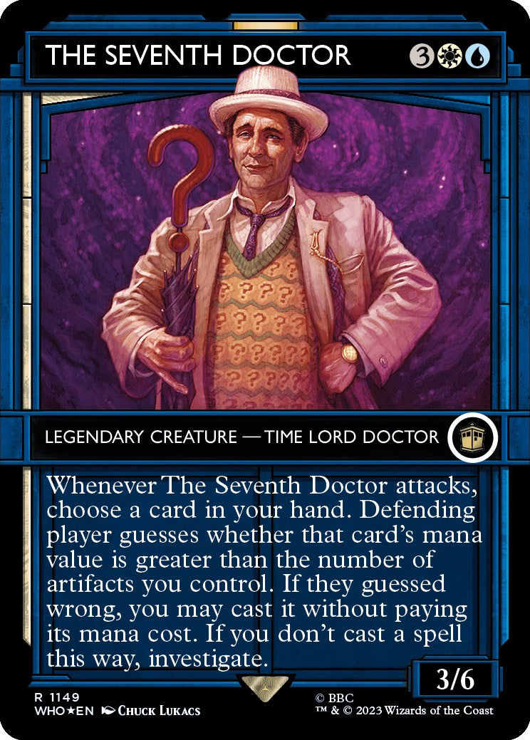 The Seventh Doctor (Showcase) (Surge Foil) [Doctor Who] | Eastridge Sports Cards & Games