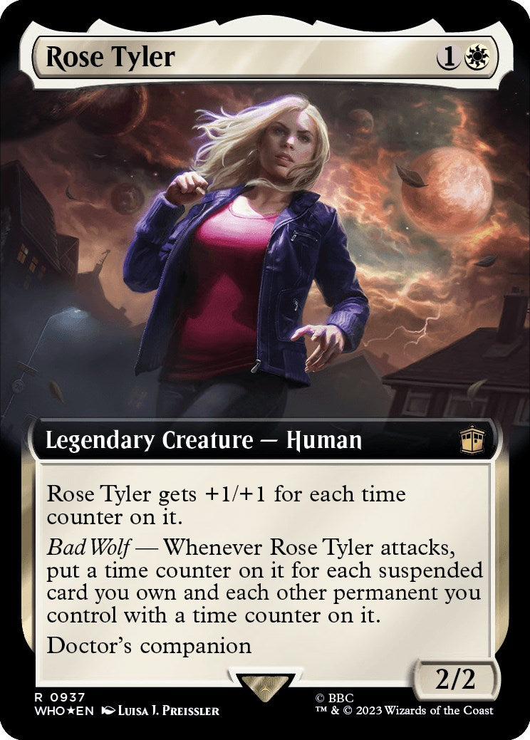 Rose Tyler (Extended Art) (Surge Foil) [Doctor Who] | Eastridge Sports Cards & Games