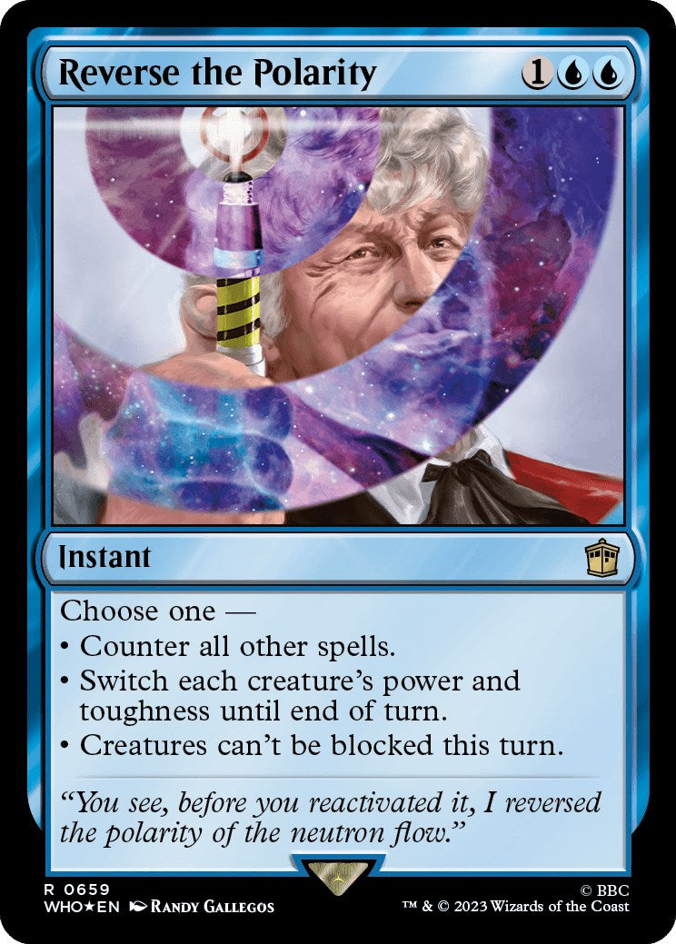 Reverse the Polarity (Surge Foil) [Doctor Who] | Eastridge Sports Cards & Games